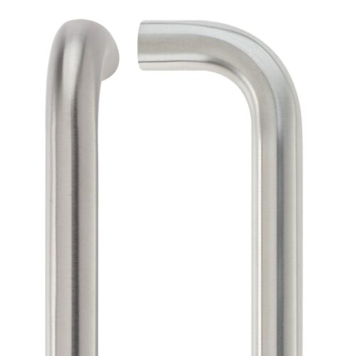 22mm D Pull Handle Grade 201 Stainless Steel Bolt Through Fixings