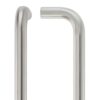 19mm D Pull Handle Grade 201 Stainless Steel Bolt Through Fixings Durable Door Handle