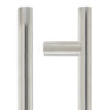 19mm Guardsman Pull Handle 600mm Centres Grade 304 Stainless Steel Bolt Through Fixings