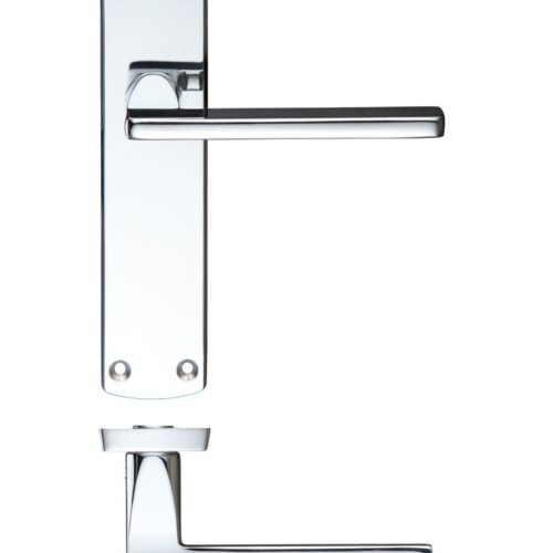 Leon lever on latch backplate