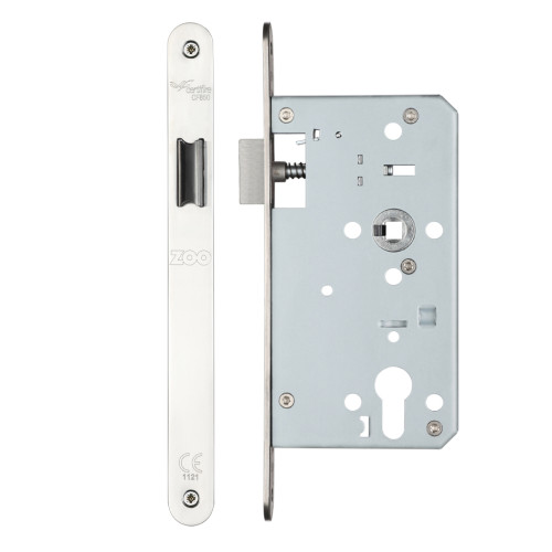 Din Latch Backset 60mm Radius Edge Mortice Door Lock