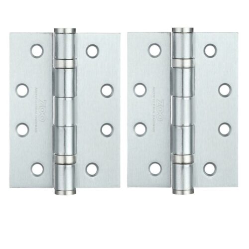 Ball Bearing Steel Hinge 102mm x 76mm x 3mm Heavy Duty Door Hinge Durable Modern Hardware Design