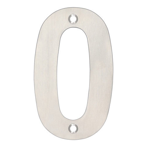 Numerals 0 to 8 Number Plate 102mm Durable Door Numbers Clear House Signs