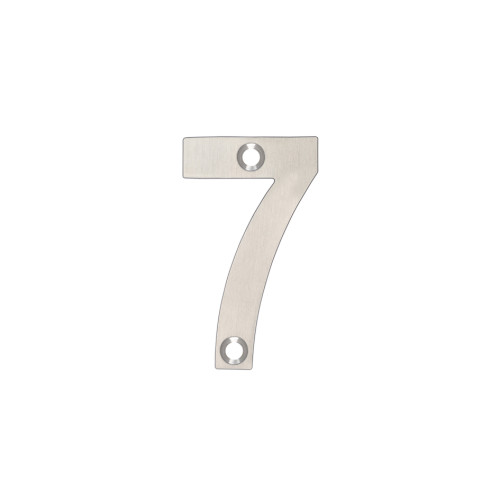 Numeral 7 50mm Door Number Plaque Durable House Sign Clear Identification