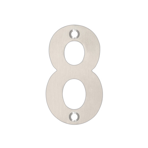 Numeral 8 Door Number Plaque Durable House Sign Clear Identification