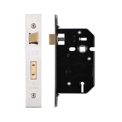 3 Lever Replacement Sashlock 64mm