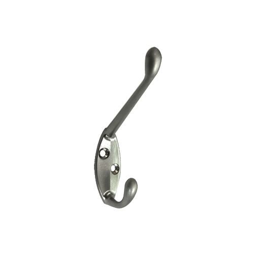 Satin Chrome Hat and Coat Hook